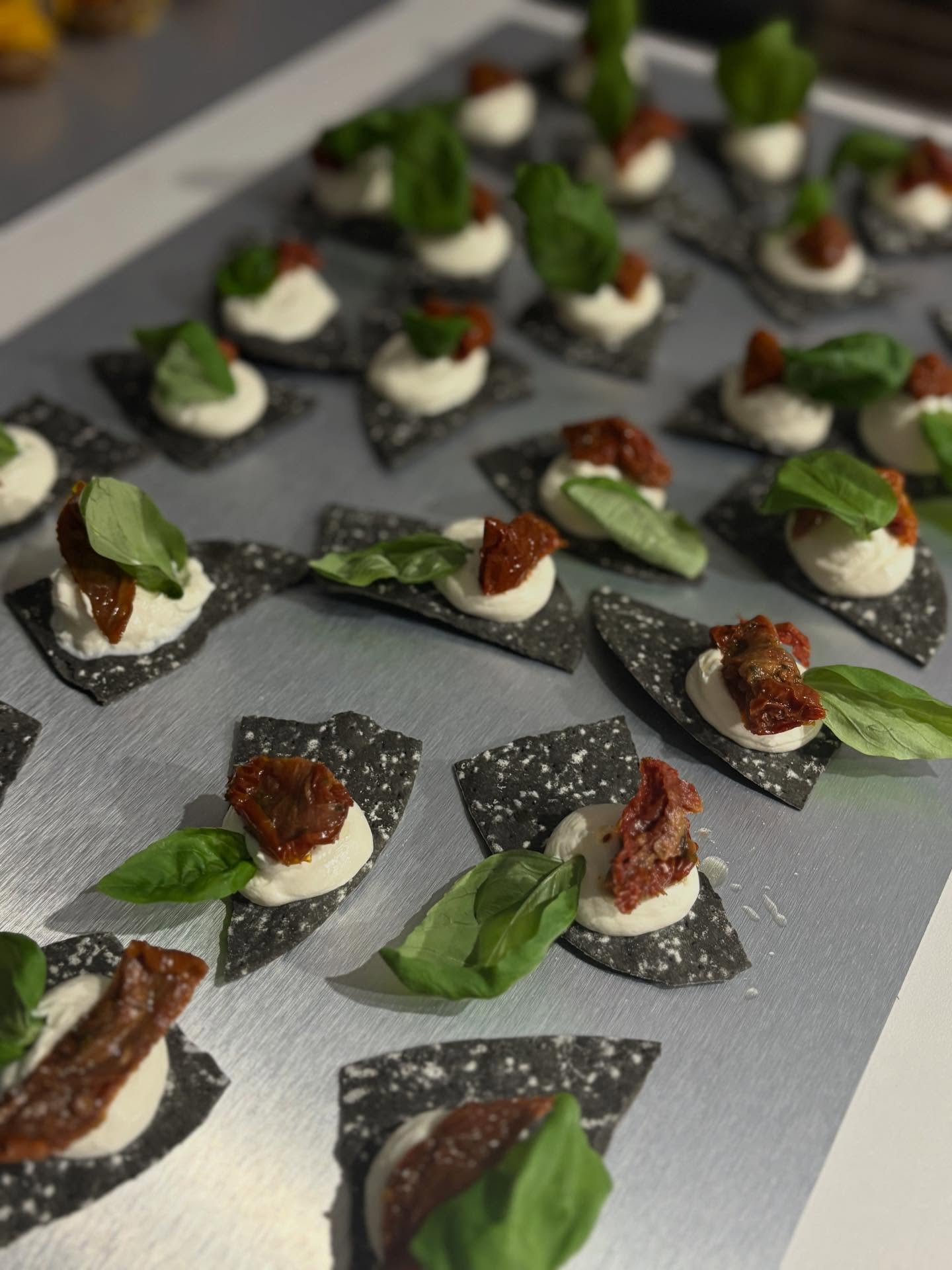 Imagen de uno de los platos preparados por el equipo de Go! Catering Madrid